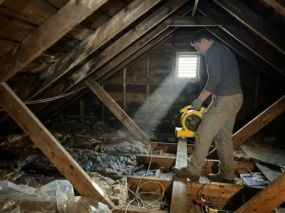 attic-water-damage-drying-proc-007 — frequently asked questions, Emergency Water Extraction & 24/7 Flood Response in Piedmon…
